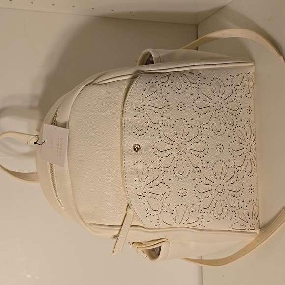 Lauren Conrad Elegant Cream Backpack - Picture 1 of 8